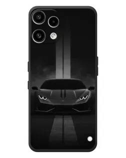 Чехол для Nothing Phone (3a) Lite с картинкой «Lamborghini симметрия дорог»