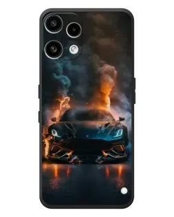 Чехол для Nothing Phone (3a) Lite с картинкой «Lamborghini дымная эстетика»