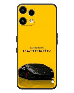 Чехол для Nothing Phone (3a) Lite с картинкой «Lamborghini Huracan черный»