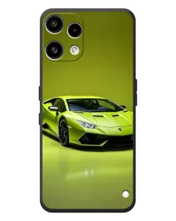 Чехол для Nothing Phone (3a) Lite с картинкой «Салатовый Lamborghini Huracan»