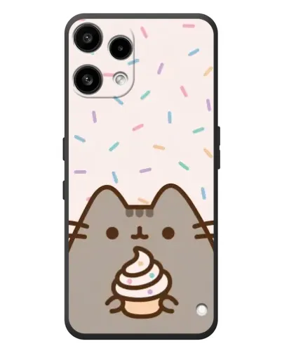 Чехол для Nothing Phone (3a) Lite с картинкой «Пушин с кексом»