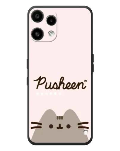 Чехол для Nothing Phone (3a) Lite с картинкой «Pusheen логотип»