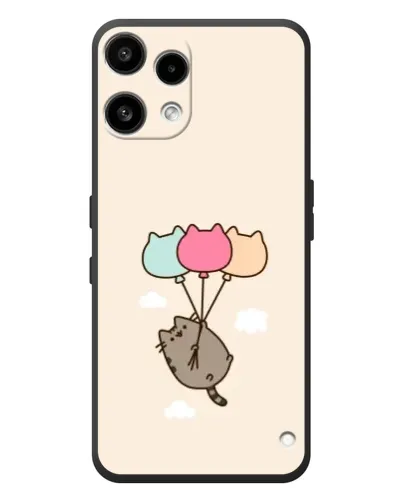 Чехол для Nothing Phone (3a) Lite с картинкой «Пушин на шариках»