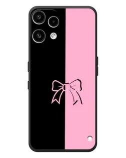 Чехол для Nothing Phone (3a) Lite с картинкой «Половинки банта»