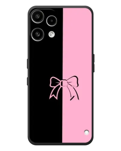 Чехол для Nothing Phone (3a) Lite с картинкой «Половинки банта»