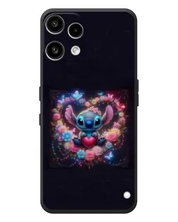 Чехол для Nothing Phone (3a) Lite с картинкой «Stitch в цветах»