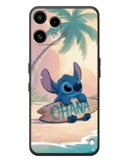 Чехол для Nothing Phone (3a) Lite с картинкой «Стич на серфе»