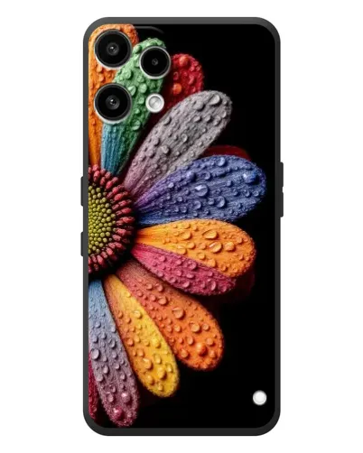 Чехол для Nothing Phone (3a) Lite с картинкой «Радужный цветок»