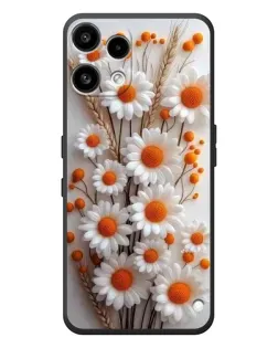Чехол для Nothing Phone (3a) Lite с картинкой «Белые сухоцветы» Чехол для Nothing Phone (3a) Lite с картинкой «Белые сухоцветы»