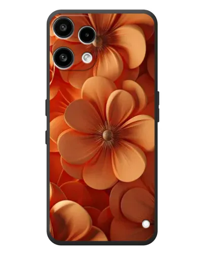 Чехол для Nothing Phone (3a) Lite с картинкой «Оранжевый макро цветок»