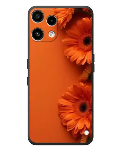 Чехол для Nothing Phone (3a) Lite с картинкой «Оранжевые герберы»