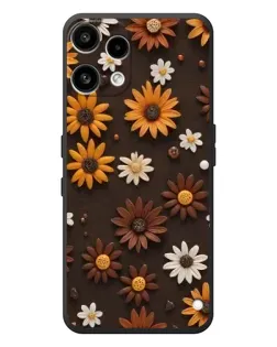 Чехол для Nothing Phone (3a) Lite с картинкой «Узор из маленьких подсолнухов» Чехол для Nothing Phone (3a) Lite с картинкой «Узор из маленьких подсолнухов»