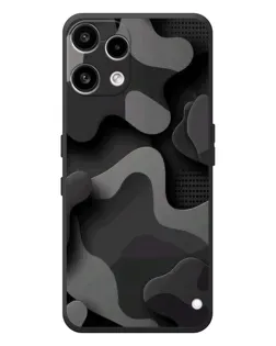 Чехол для Nothing Phone (3a) Lite с картинкой «Темный абстрактный камуфляж»