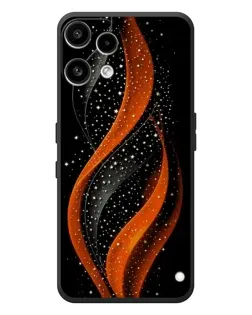 Чехол для Nothing Phone (3a) Lite с картинкой «Огненная звездная волна»