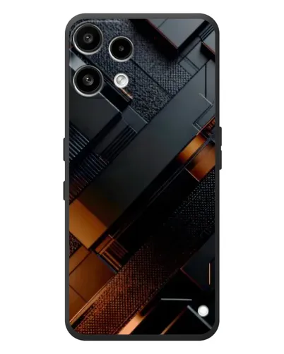 Чехол для Nothing Phone (3a) Lite с картинкой «Черные геометрические блоки»