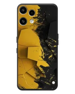 Чехол для Nothing Phone (3a) Lite с картинкой «Золотые осколки геометрии» Чехол для Nothing Phone (3a) Lite с картинкой «Золотые осколки геометрии»