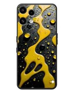 Чехол для Nothing Phone (3a) Lite с картинкой «Жидкое желтое золото» Чехол для Nothing Phone (3a) Lite с картинкой «Жидкое желтое золото»