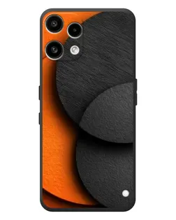 Чехол для Nothing Phone (3a) Lite с картинкой «Геометрия оранжевых кругов» Чехол для Nothing Phone (3a) Lite с картинкой «Геометрия оранжевых кругов»