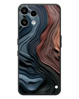 Чехол для Nothing Phone (3a) Lite с картинкой «Цветные волны каньона» Чехол для Nothing Phone (3a) Lite с картинкой «Цветные волны каньона»