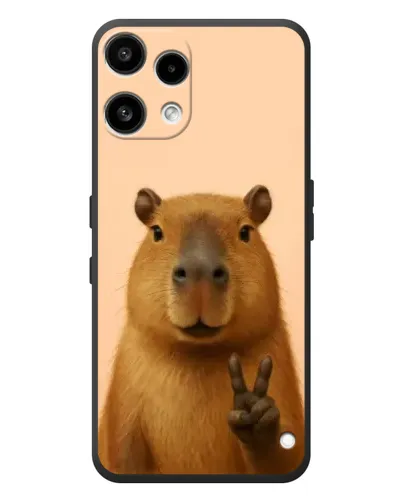 Чехол для Nothing Phone (3a) Lite с картинкой «Капибара виктория»