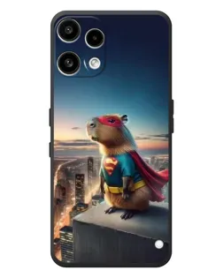 Чехол для Nothing Phone (3a) Lite с картинкой «Капи-мен супергерой»