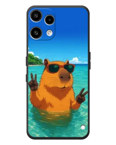 Чехол для Nothing Phone (3a) Lite с картинкой «Морская капибара»