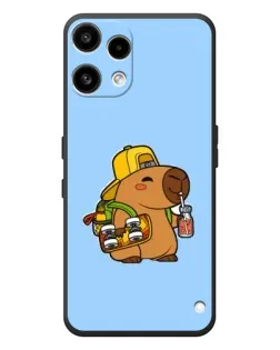 Чехол для Nothing Phone (3a) Lite с картинкой «Капибара на скейте»