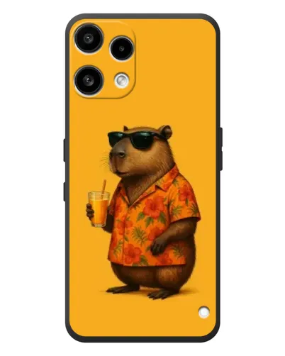 Чехол для Nothing Phone (3a) Lite с картинкой «Капибара на отдыхе»