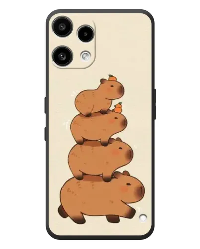 Чехол для Nothing Phone (3a) Lite с картинкой «Башня из капибар»