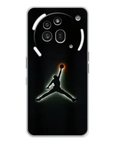 Чехол для Nothing Phone (3a) Pro с картинкой «Jordan Gradient Logo» Чехол для Nothing Phone (3a) Pro с картинкой «Jordan Gradient Logo»