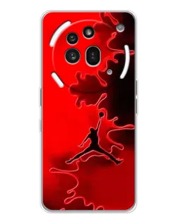 Чехол для Nothing Phone (3a) Pro с картинкой «Jordan Red Smoke»