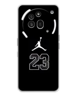 Чехол для Nothing Phone (3a) Pro с картинкой «Jordan Flight 23»