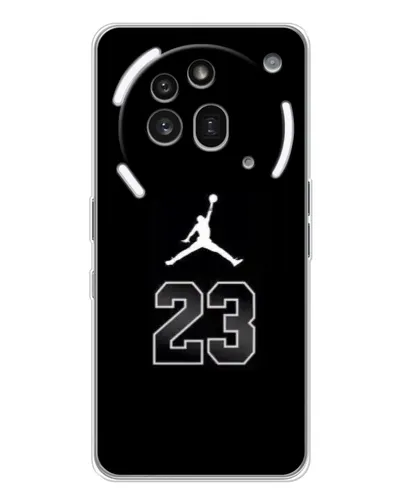 Чехол для Nothing Phone (3a) Pro с картинкой «Jordan Flight 23» Чехол для Nothing Phone (3a) Pro с картинкой «Jordan Flight 23»