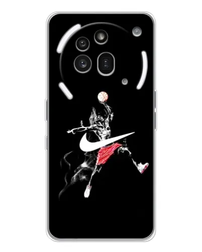 Чехол для Nothing Phone (3a) Pro с картинкой «Jordan Jumpman» Чехол для Nothing Phone (3a) Pro с картинкой «Jordan Jumpman»