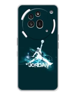 Чехол для Nothing Phone (3a) Pro с картинкой «Jordan Blue Fire»