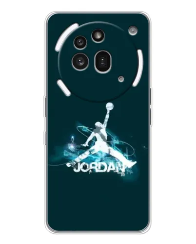 Чехол для Nothing Phone (3a) Pro с картинкой «Jordan Blue Fire» Чехол для Nothing Phone (3a) Pro с картинкой «Jordan Blue Fire»
