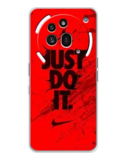 Чехол для Nothing Phone (3a) Pro с картинкой «Nike Just Do It»
