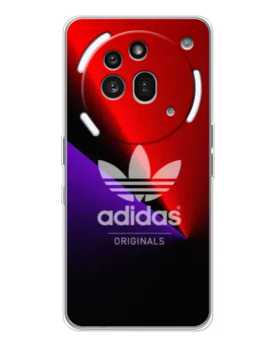 Чехол для Nothing Phone (3a) Pro с картинкой «Adidas Red Neon»