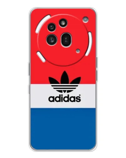 Чехол для Nothing Phone (3a) Pro с картинкой «Ретро блоки Adidas»
