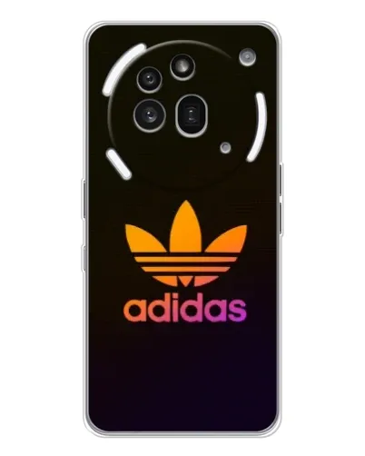 Чехол для Nothing Phone (3a) Pro с картинкой «Градиент Adidas»