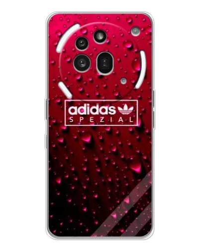 Чехол для Nothing Phone (3a) Pro с картинкой «Adidas Gold Marble»