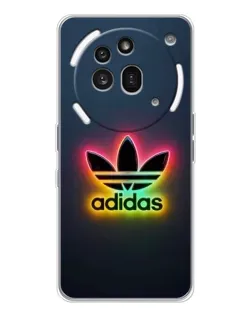 Чехол для Nothing Phone (3a) Pro с картинкой «Неоновый Adidas»