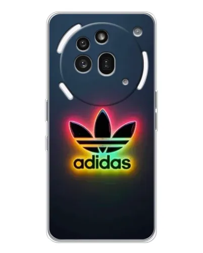 Чехол для Nothing Phone (3a) Pro с картинкой «Неоновый Adidas»
