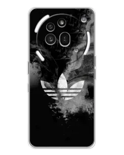 Чехол для Nothing Phone (3a) Pro с картинкой «Абстрактный дым Adidas»