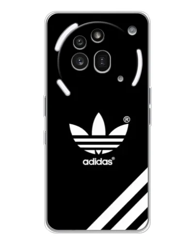 Чехол для Nothing Phone (3a) Pro с картинкой «Adidas с диагональными полосами»