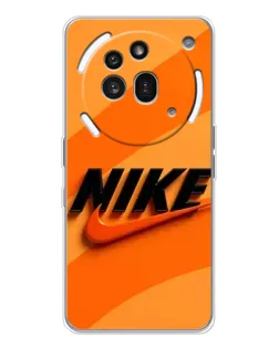 Чохол для Nothing Phone (3a) Pro з картинкою «Помаранчевий драйв Nike» Чохол для Nothing Phone (3a) Pro з картинкою «Помаранчевий драйв Nike»