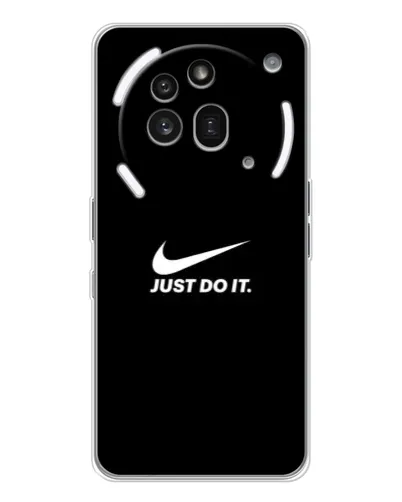 Чехол для Nothing Phone (3a) Pro с картинкой «Минимализм от Nike» Чехол для Nothing Phone (3a) Pro с картинкой «Минимализм от Nike»