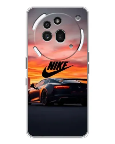 Чехол для Nothing Phone (3a) Pro с картинкой «Nike и суперкар» Чехол для Nothing Phone (3a) Pro с картинкой «Nike и суперкар»