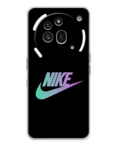 Чехол для Nothing Phone (3a) Pro с картинкой «Nike — городская ночь» Чехол для Nothing Phone (3a) Pro с картинкой «Nike — городская ночь»