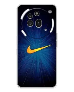 Чохол для Nothing Phone (3a) Pro з картинкою «Синій пульс Nike» Чохол для Nothing Phone (3a) Pro з картинкою «Синій пульс Nike»